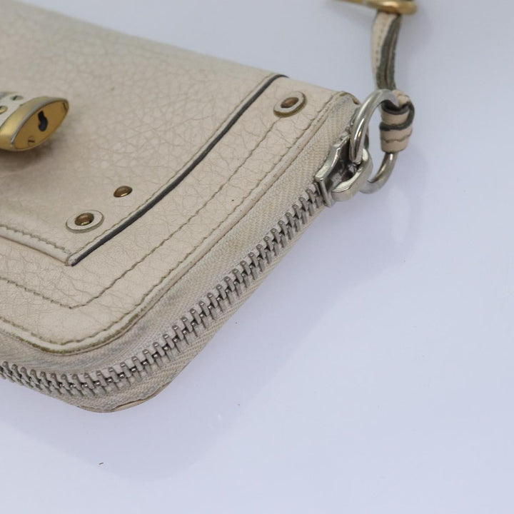 Chloe Wallet Leather 7Set Black Pink beige ar11900