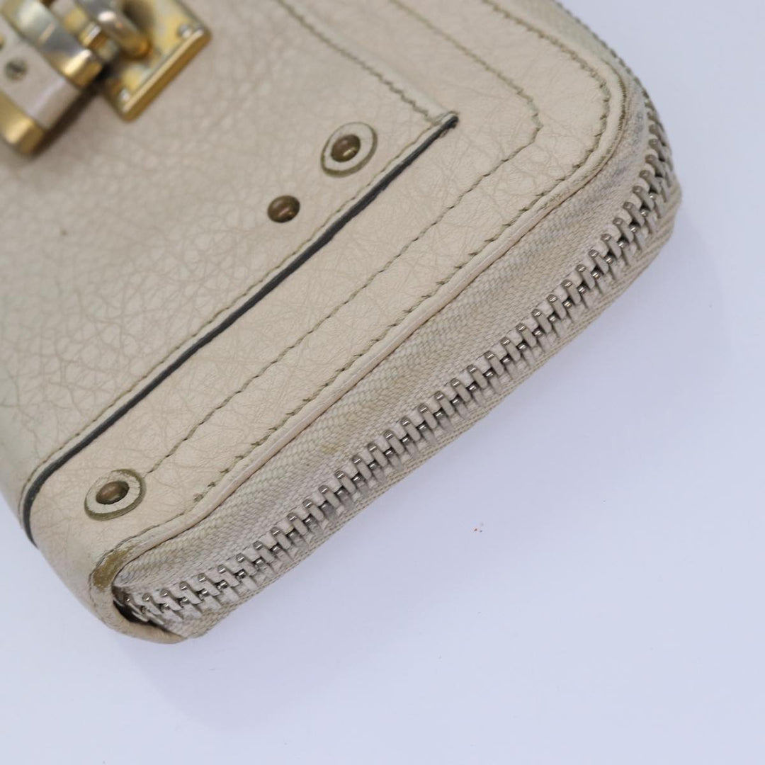 Chloe Wallet Leather 7Set Black Pink beige ar11900