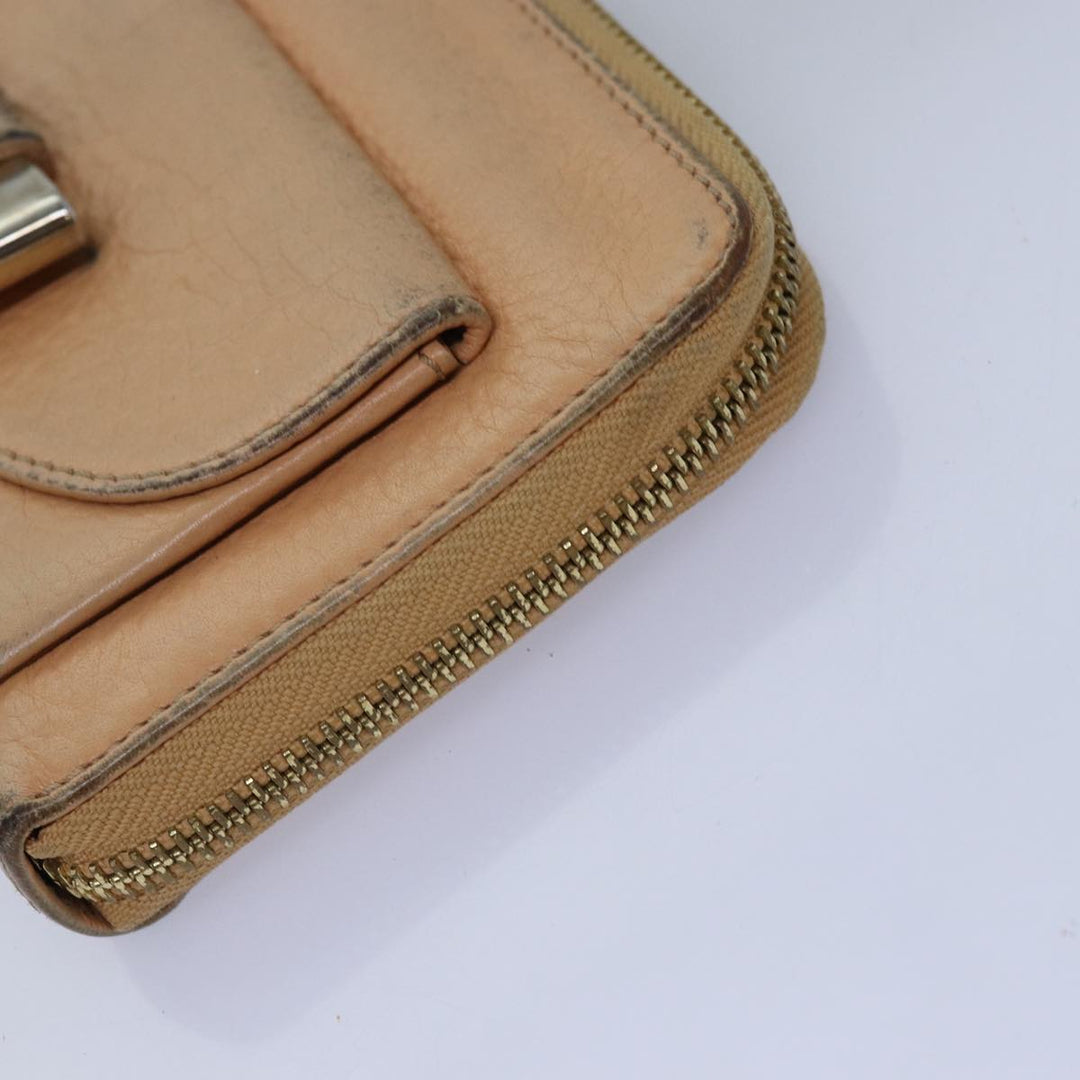 Chloe Wallet Leather 7Set Black Pink beige ar11900