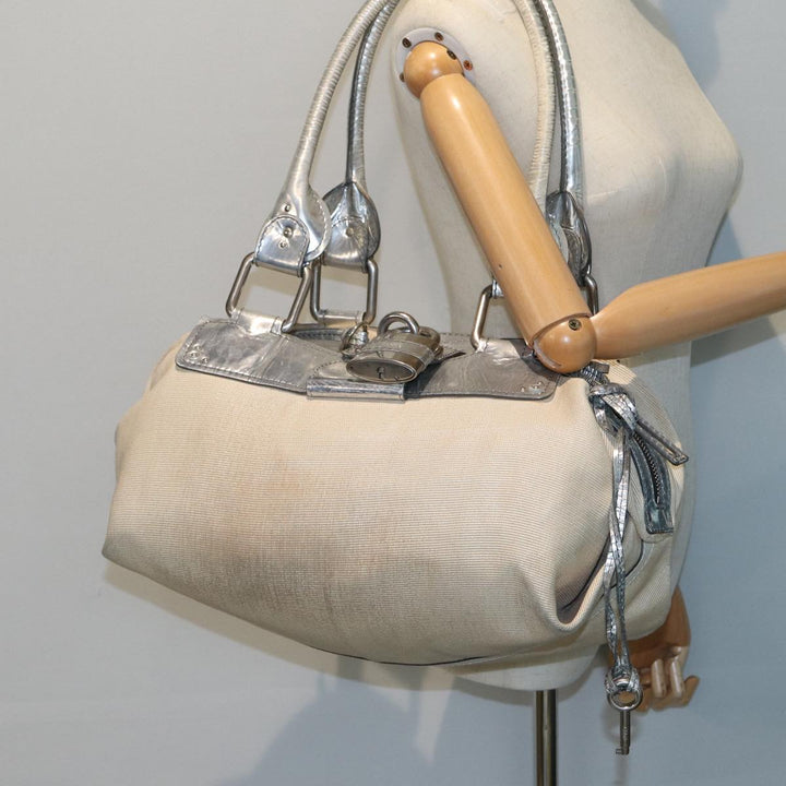 Chloe Paddington Shoulder Bag Straw Beige ar11993