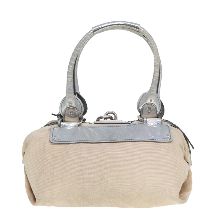 Chloe Paddington Shoulder Bag Straw Beige ar11993