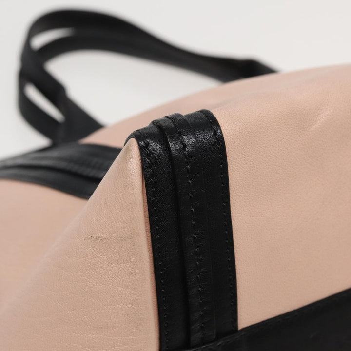 Chloe Tote Bag Leather Beige ar12036