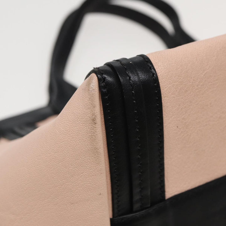 Chloe Tote Bag Leather Beige ar12036