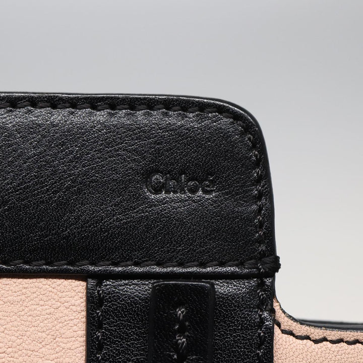 Chloe Tote Bag Leather Beige ar12036