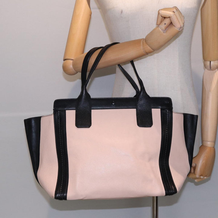 Chloe Tote Bag Leather Beige ar12036