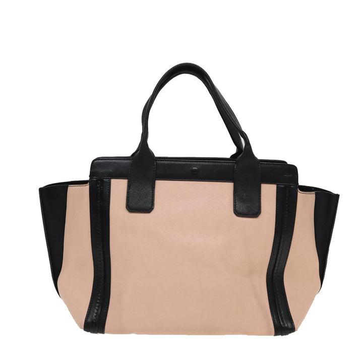 Chloe Tote Bag Leather Beige ar12036