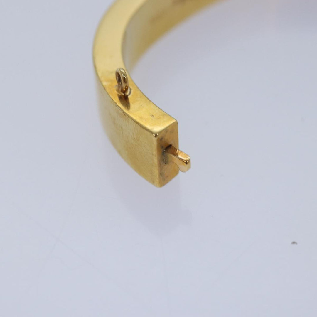 Celine Bracelet metal Gold Auth ar12232