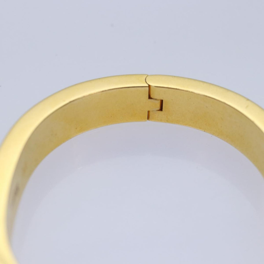 Celine Bracelet metal Gold Auth ar12232