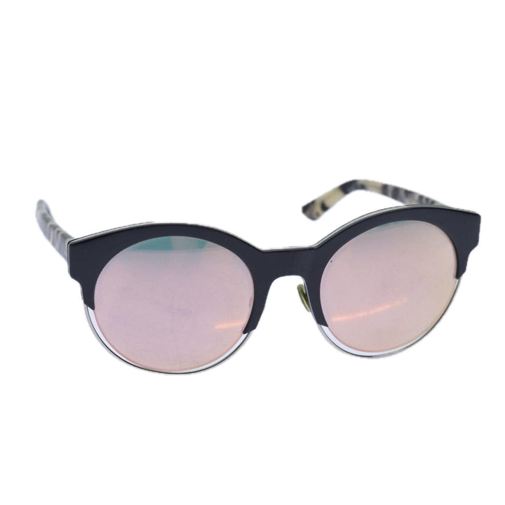 CHRISTIAN Top quality Dior Sunglasses plastic Black Auth ar12323