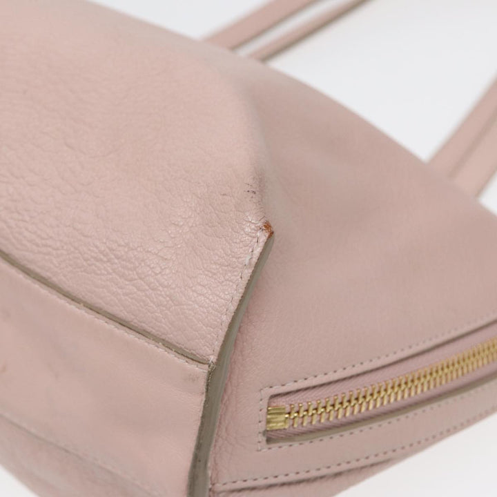 Chloe Tote Bag Leather Pink Gold ar12330