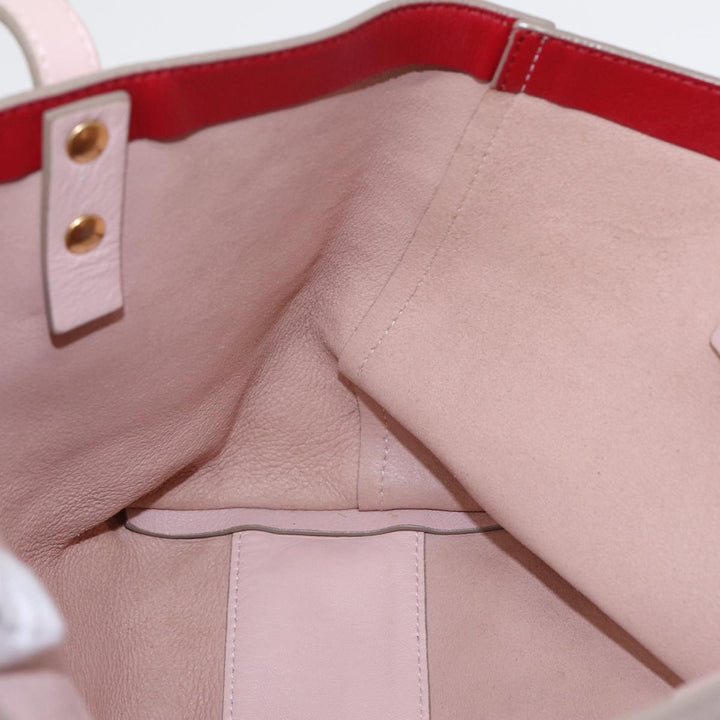 Chloe Tote Bag Leather Pink Gold ar12330