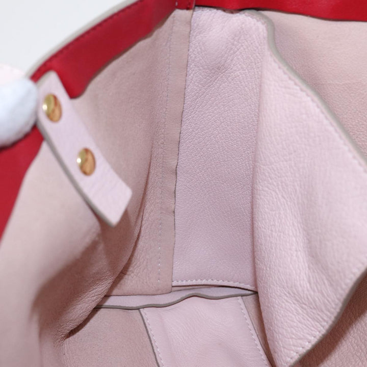 Chloe Tote Bag Leather Pink Gold ar12330