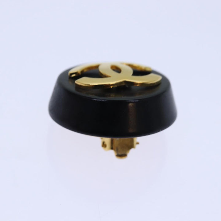 Top Quality Chanel COCO Mark Earring metal Gold CC Auth ar12351
