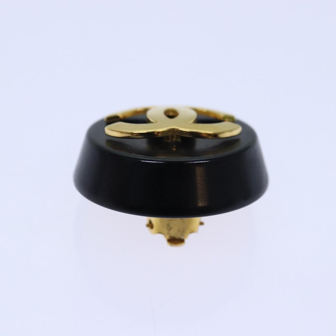 Top Quality Chanel COCO Mark Earring metal Gold CC Auth ar12351