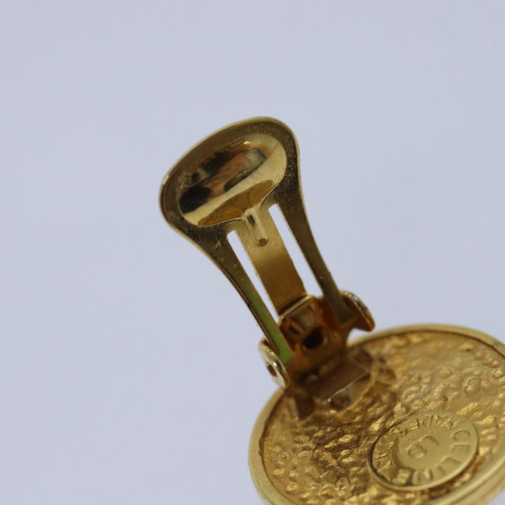 Celine Earring metal Gold Auth ar12468