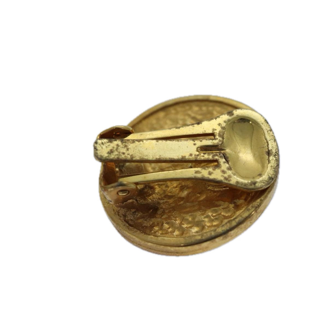 Celine Earring metal Gold Auth ar12468
