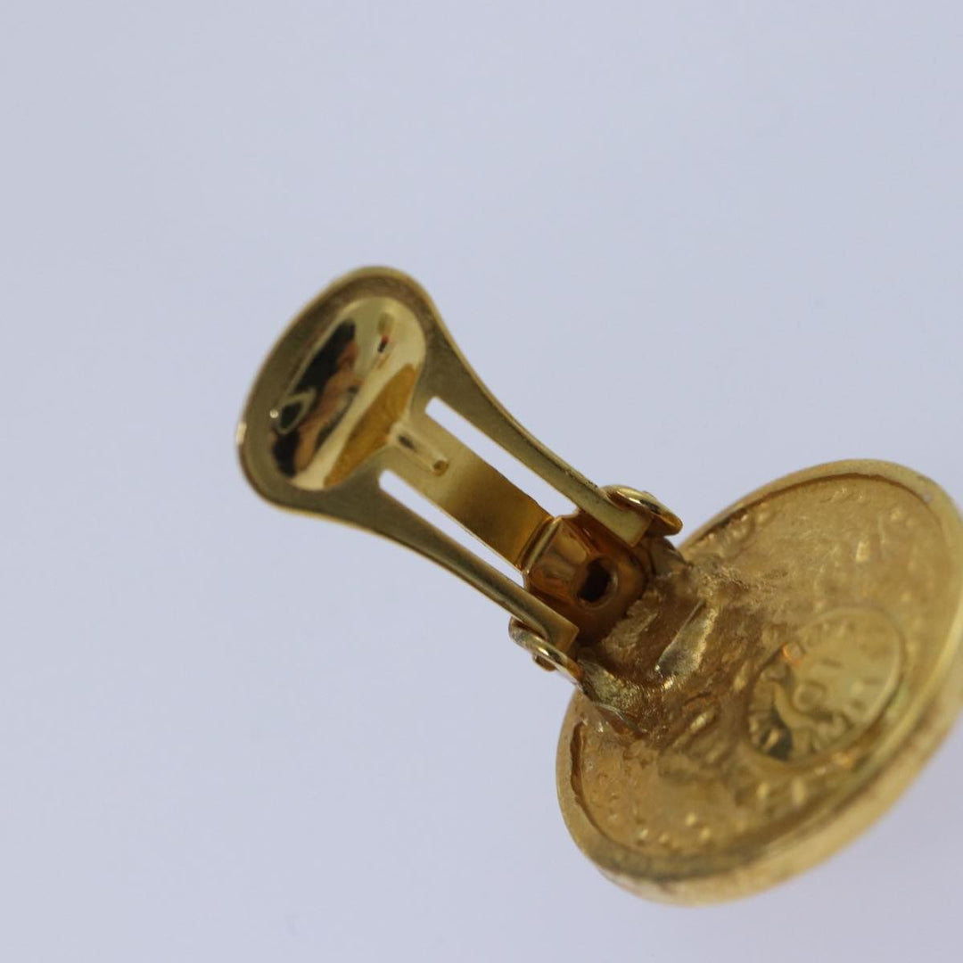 Celine Earring metal Gold Auth ar12468
