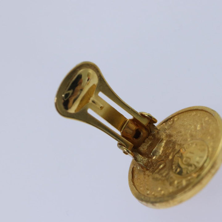 Celine Earring metal Gold Auth ar12468