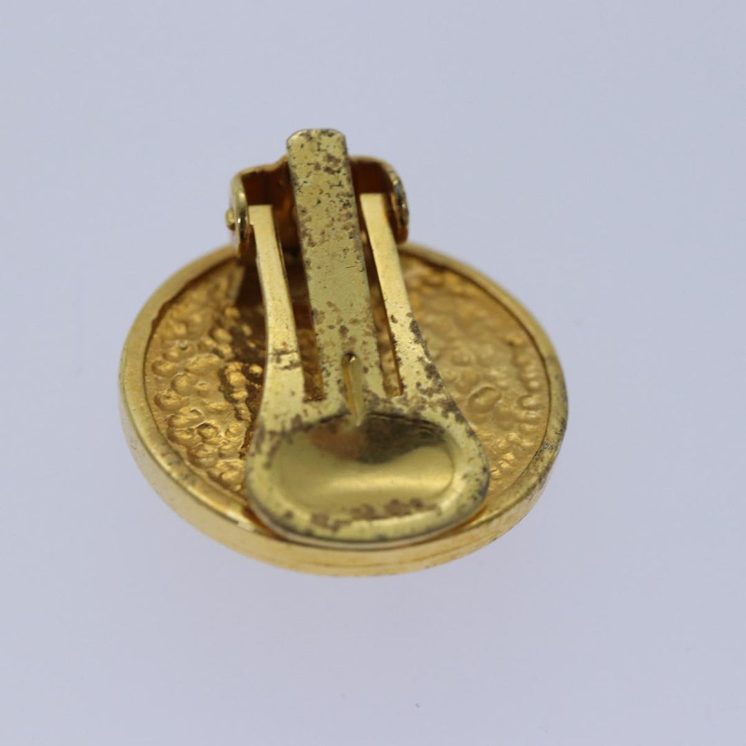 Celine Earring metal Gold Auth ar12468