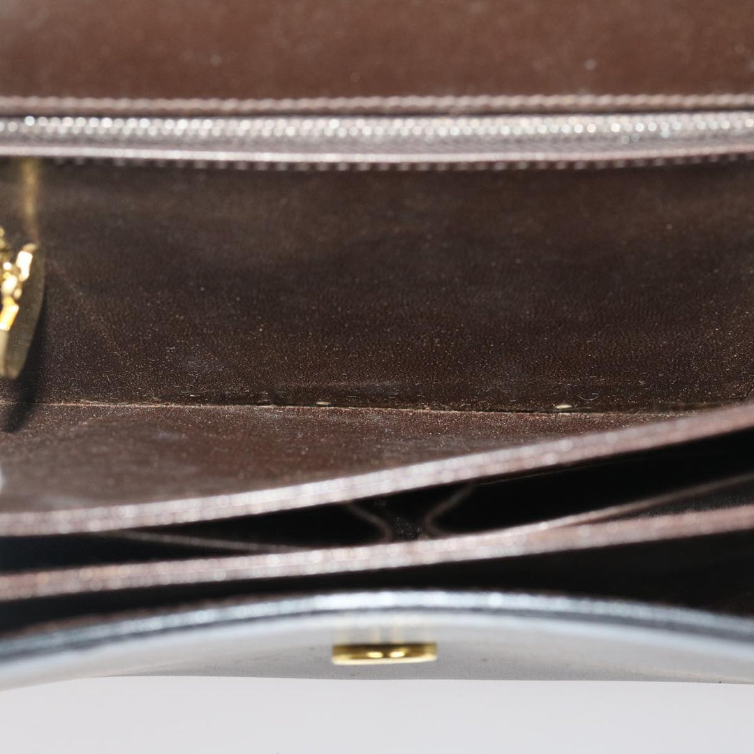 Celine Horse Carriage Shoulder Bag Leather Brown  ar7057