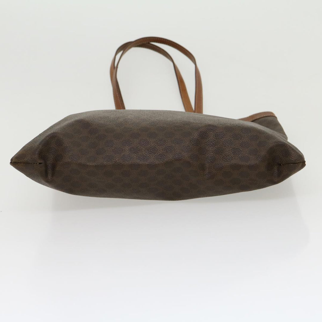 Celine Macadam Canvas Tote Bag Brown  ar7192