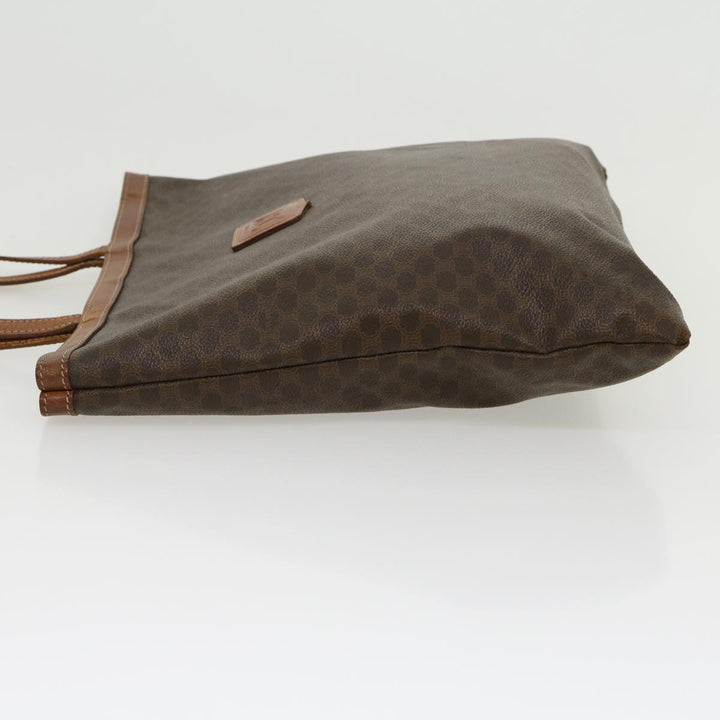 Celine Macadam Canvas Tote Bag Brown  ar7192