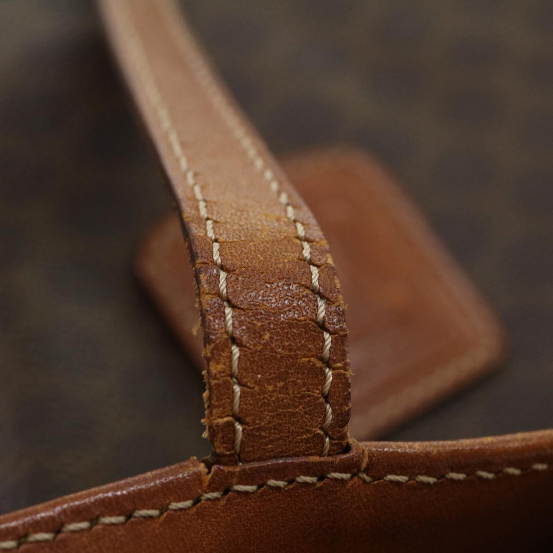 Celine Macadam Canvas Tote Bag Brown  ar7192