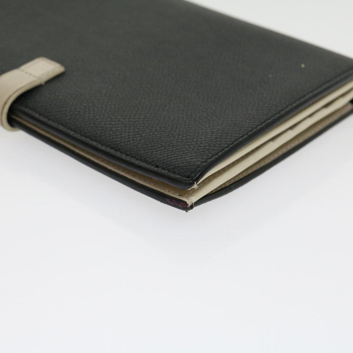 Celine Wallet Leather Black  ar7241