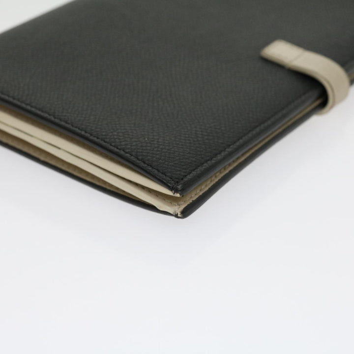 Celine Wallet Leather Black  ar7241
