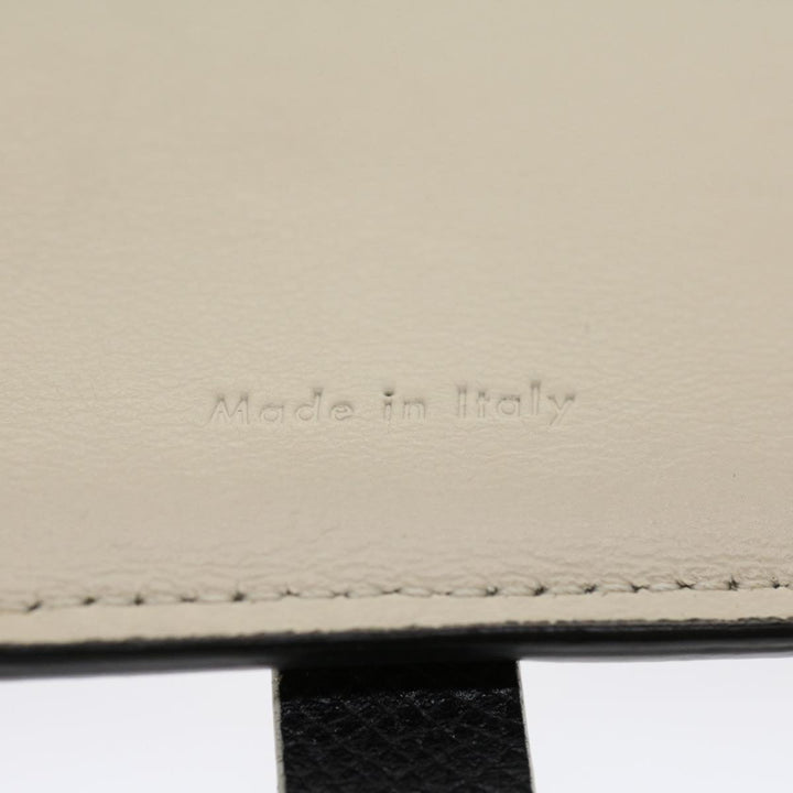 Celine Wallet Leather Black  ar7241