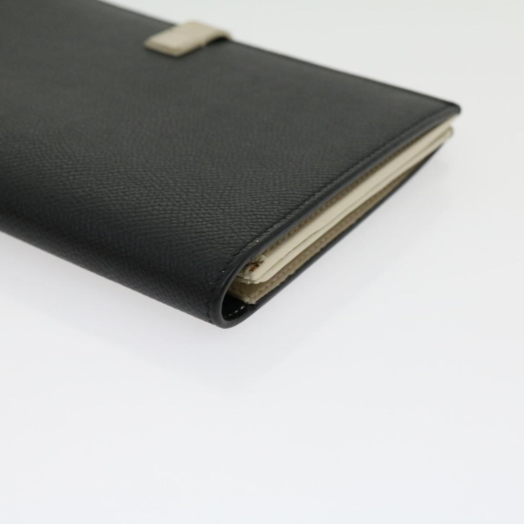 Celine Wallet Leather Black  ar7241