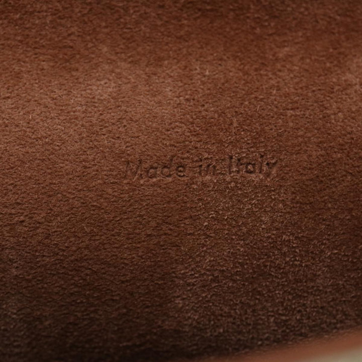Celine Pouch Leather Black Brown  ar8106B