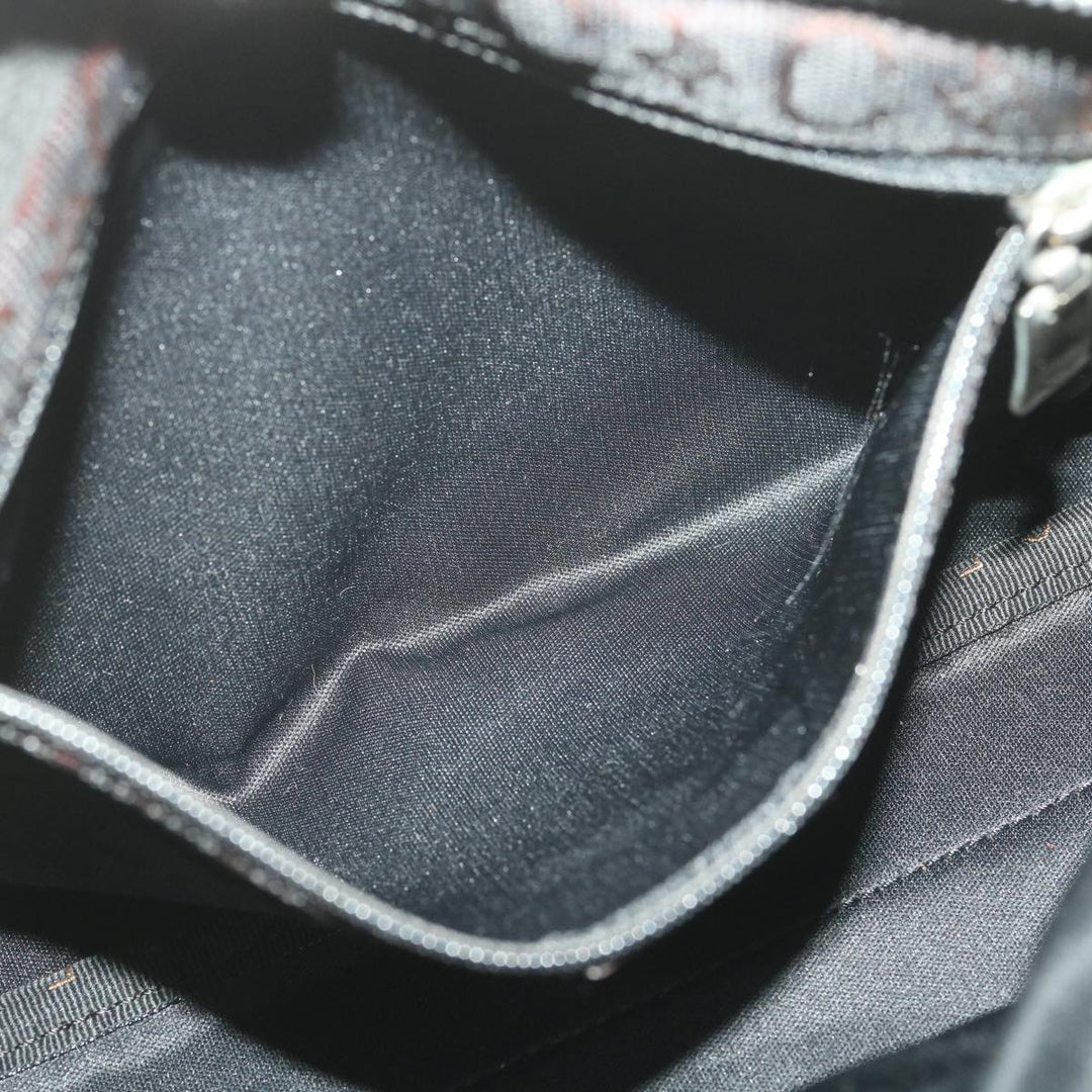 Celine C Macadam Canvas Shoulder Bag Black  ar9020