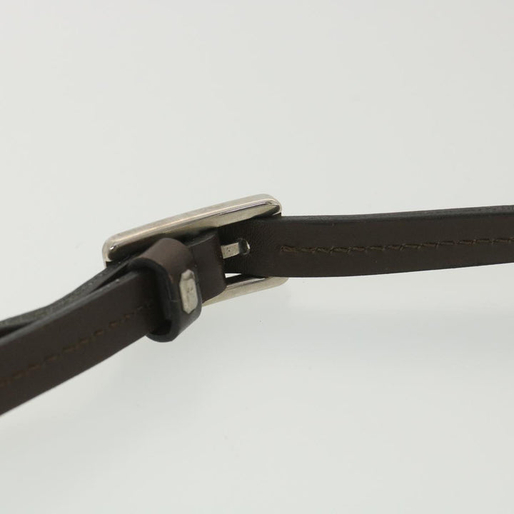 Celine C Macadam Canvas Shoulder Bag Black  ar9020