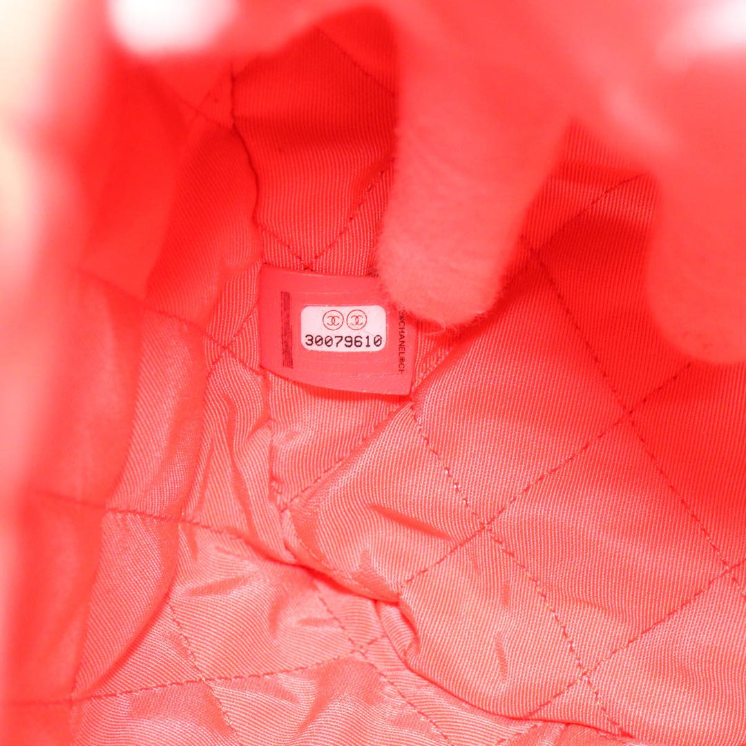 Top Quality Chanel Chain Hand Bag Pile 2way Pink CC Auth ar9158A