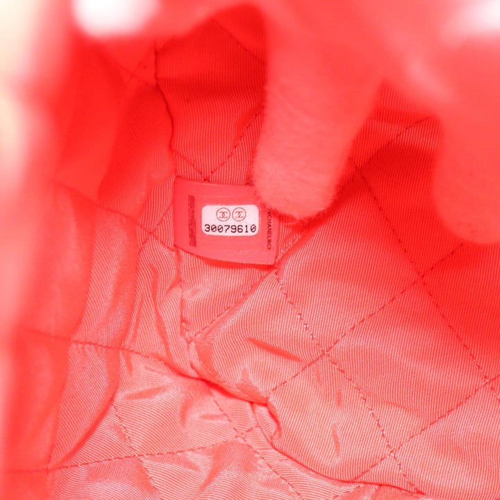 Top Quality Chanel Chain Hand Bag Pile 2way Pink CC Auth ar9158A