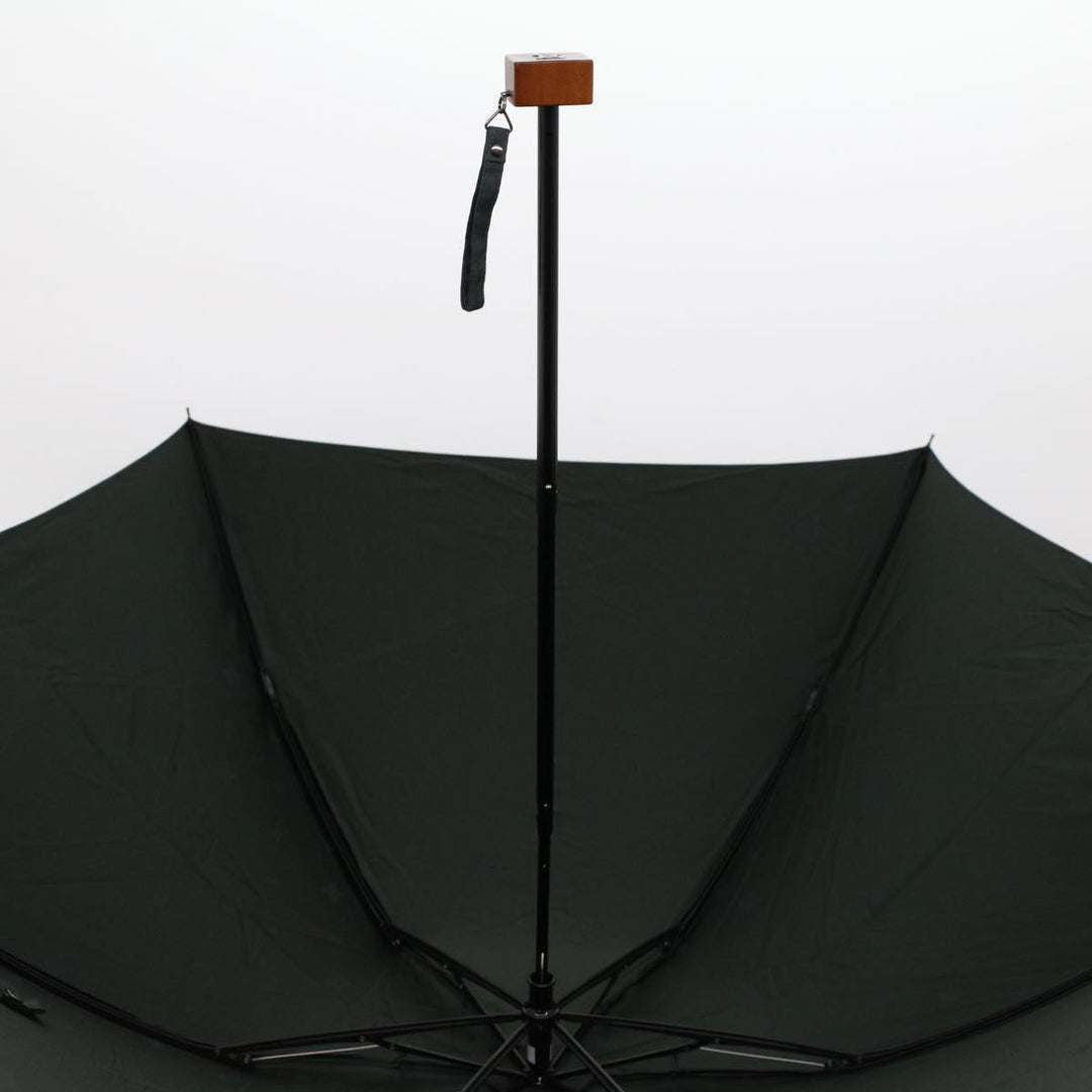 Celine Macadam Canvas Folding Umbrella Nylon Green Brown  ar9574