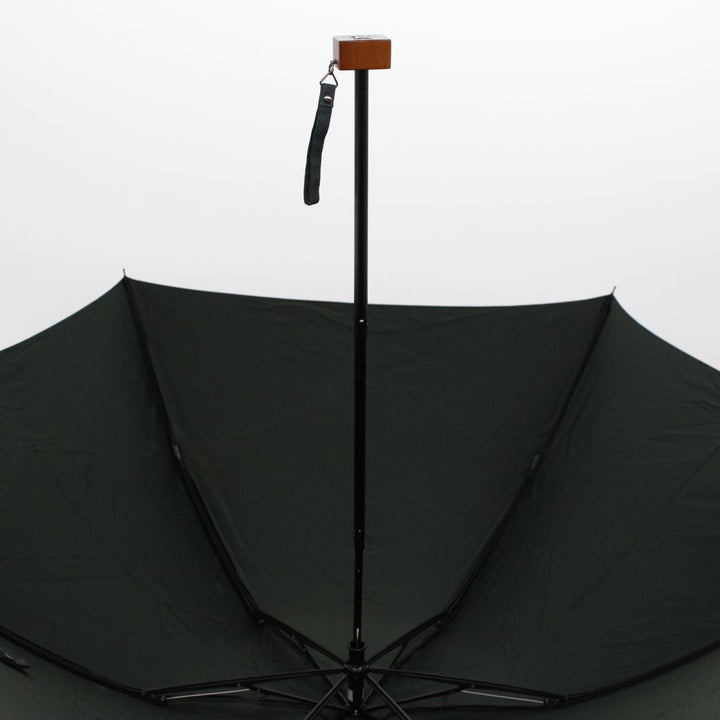 Celine Macadam Canvas Folding Umbrella Nylon Green Brown  ar9574
