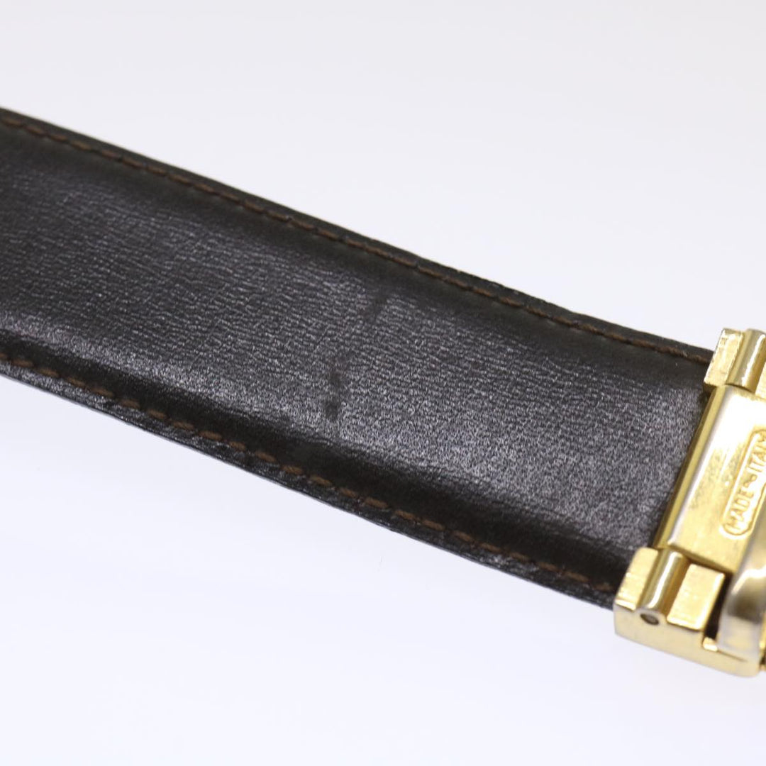 Celine Horse Carriage Belt Leather 28""-32.3"" Black  ar9780