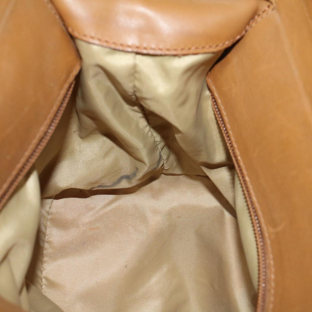 Celine Hand Bag Nylon Khaki Auth ar9963