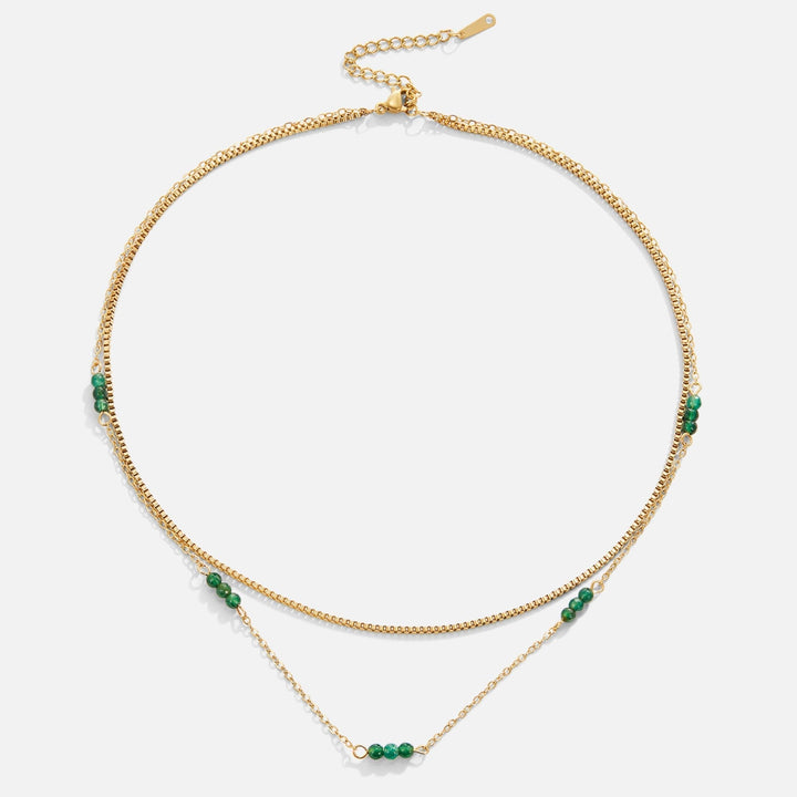 Arizona Green Stone Necklace