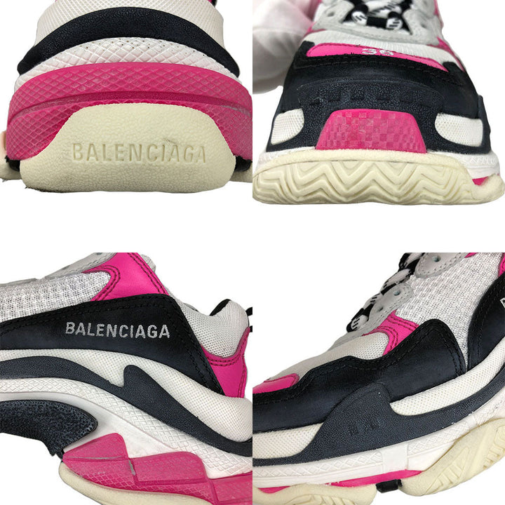 Top Quality Balenciaga Triple S Sneakers White/Black/Pink