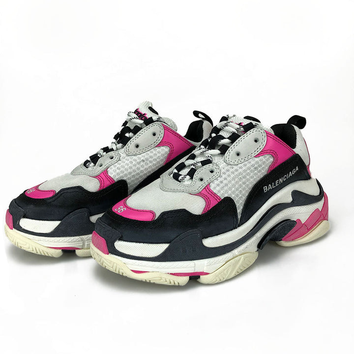 Top Quality Balenciaga Triple S Sneakers White/Black/Pink