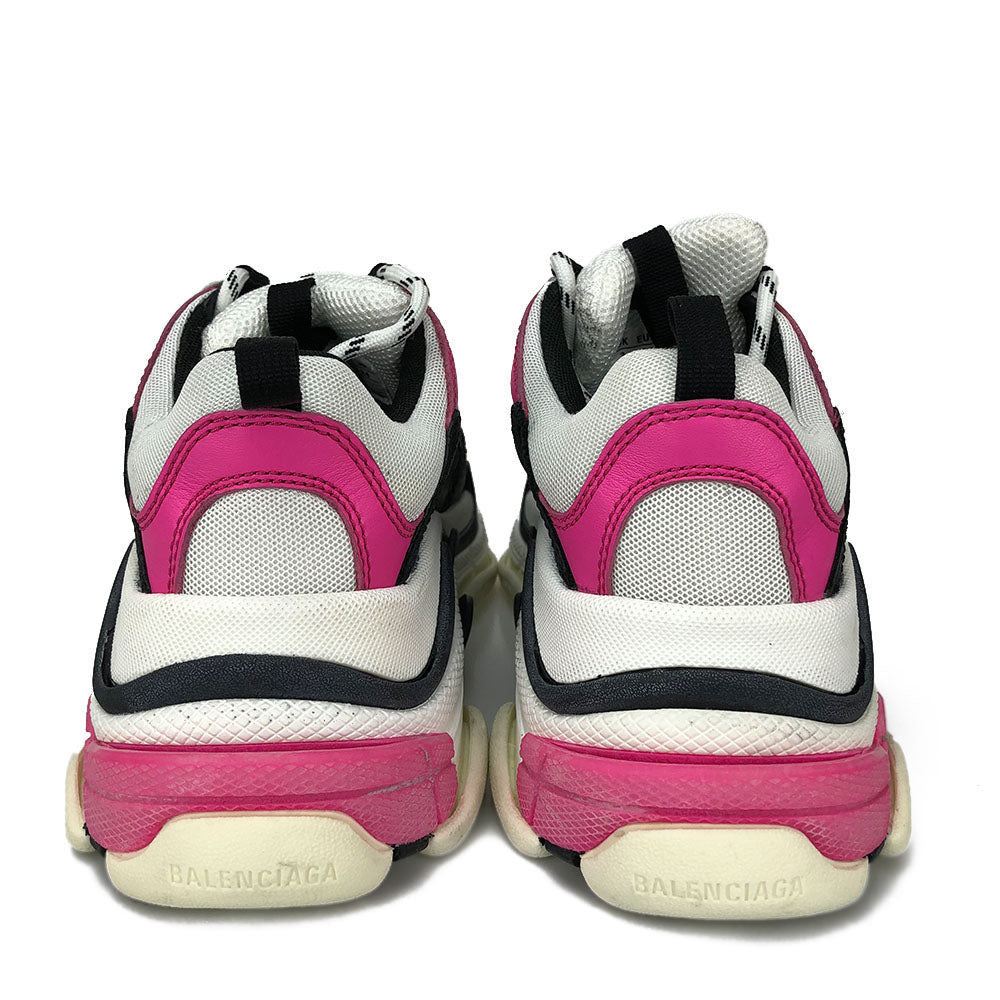 Top Quality Balenciaga Triple S Sneakers White/Black/Pink