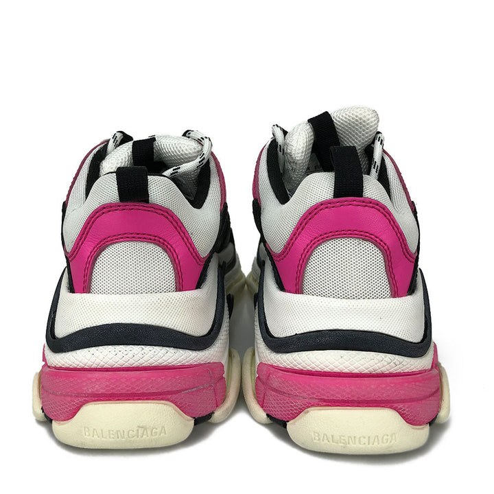 Top Quality Balenciaga Triple S Sneakers White/Black/Pink