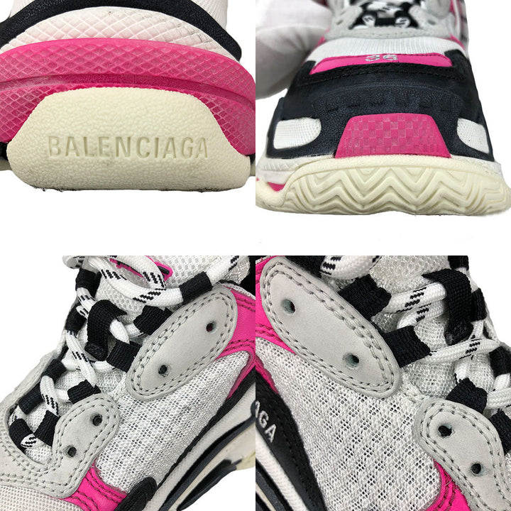 Top Quality Balenciaga Triple S Sneakers White/Black/Pink