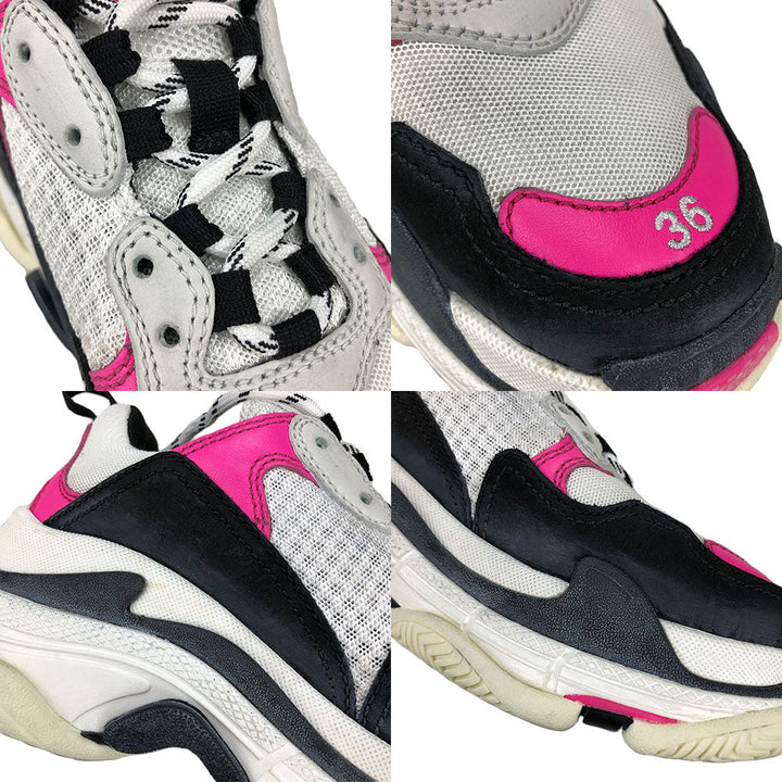 Top Quality Balenciaga Triple S Sneakers White/Black/Pink