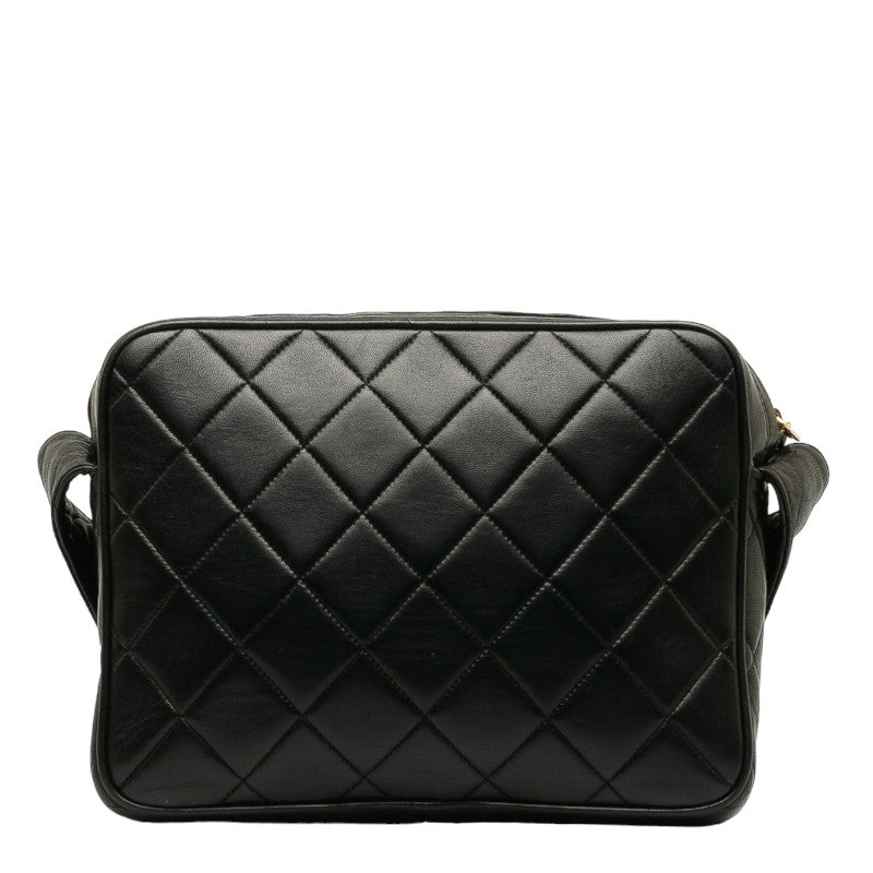 Top Quality Chanel Vintage Tassel Flap Shoulder Bag in Lambskin Black