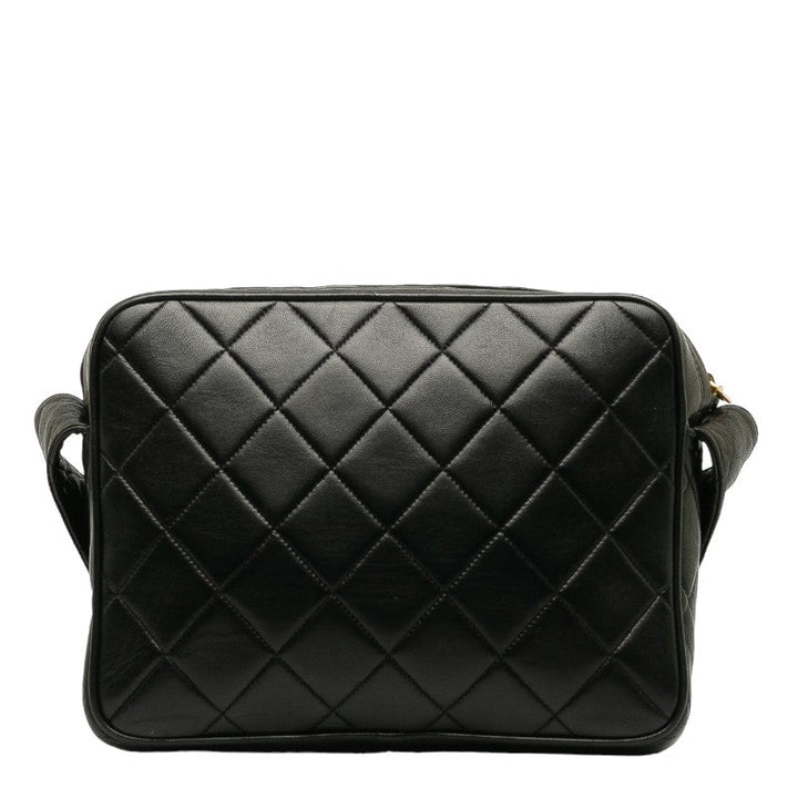 Top Quality Chanel Vintage Tassel Flap Shoulder Bag in Lambskin Black