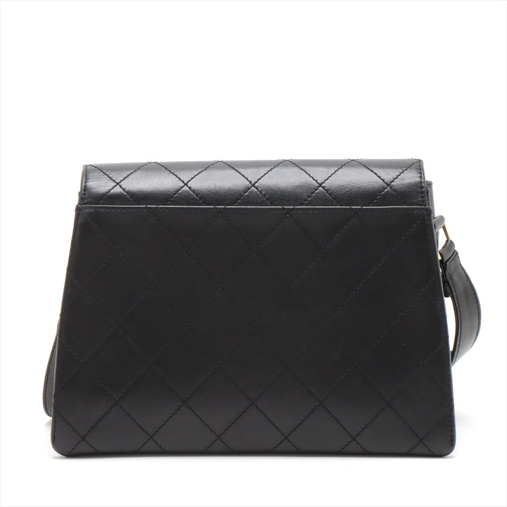 Top Quality Chanel Lambskin  Shoulder Bag 2.55 Black G  5th